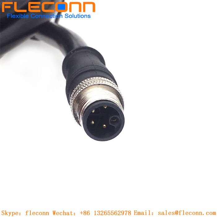 M12 L-Coded Male Cable